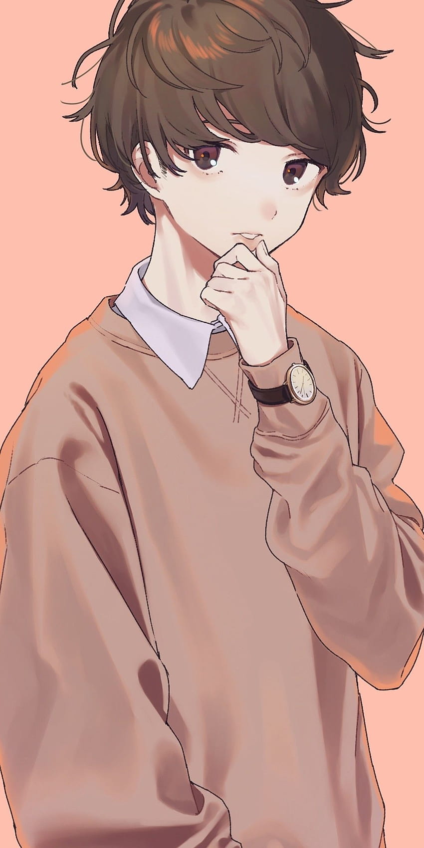 Cute Anime Teen Boy, Teenage Boy Aesthetic HD phone wallpaper