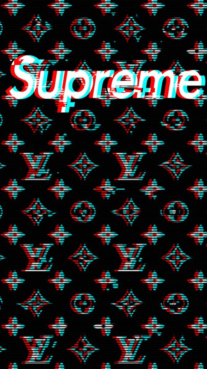 Similiar Supreme Bandana Keywords, LV Supreme Logo HD wallpaper