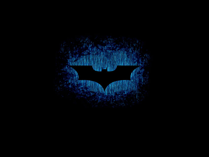 Batman, znak, logo, ciemny, minimalny Tapeta HD