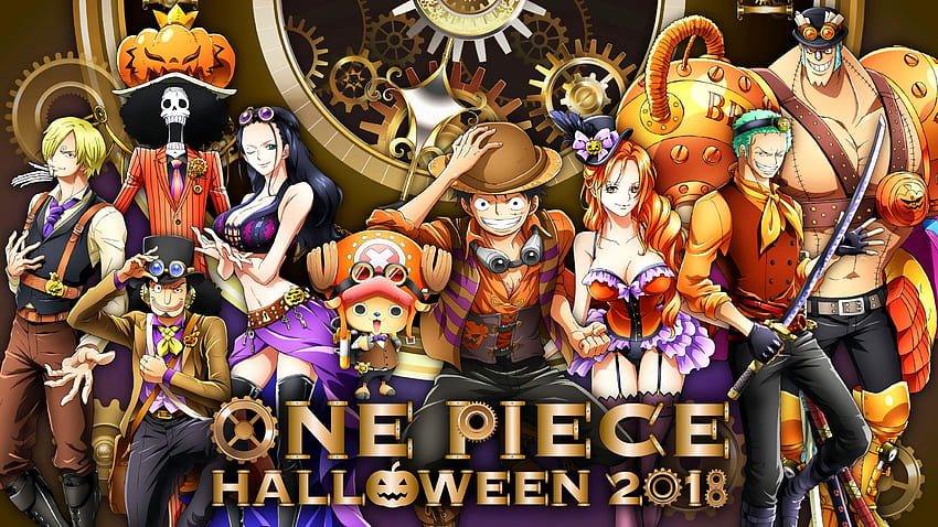 Pin de Jorge Nascimento em ONE PIECE, One Piece Halloween HD wallpaper