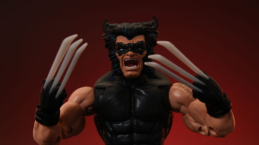 Hasbro: Marvel Legends Retro Collection Silver Samurai and Wolverine. Fwoosh HD wallpaper