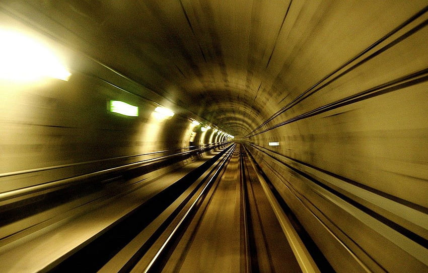 metro, speed, the tunnel for , section разное -, Time Tunnel HD wallpaper