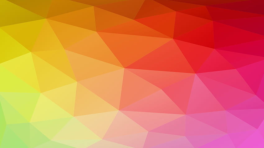 Polígono padrão colorido. .sc papel de parede HD