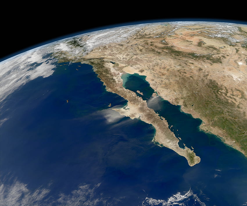 Baja California - NASA Earth HD wallpaper