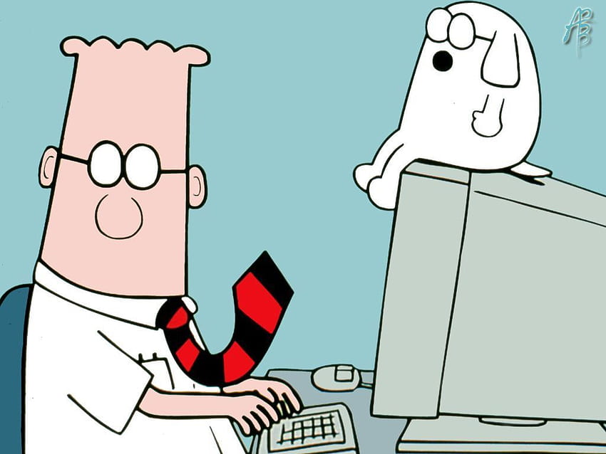 ディルバート。 Dilbert 、 Dilbert Unix 、および Dilbert Inspirational 高画質の壁紙