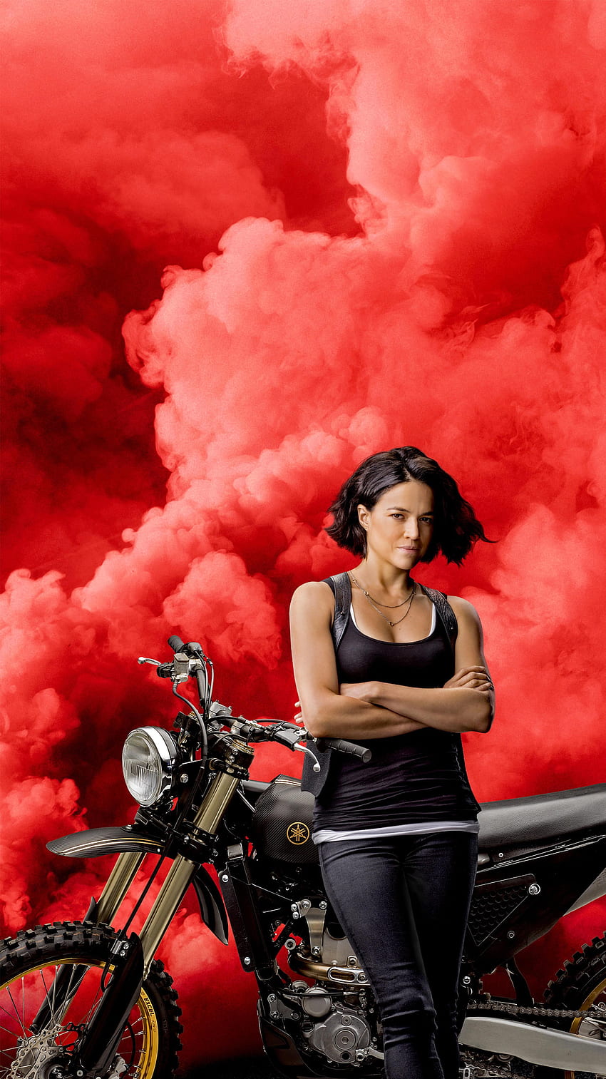 Michelle Rodriguez, Fast and Furious 9, Hollywood-Film HD-Handy-Hintergrundbild