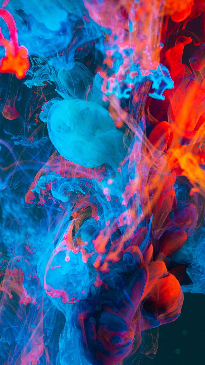 abstract, digital art, , smoke for iPhone 6, 7, 8, Smoke Colour HD phone wallpaper