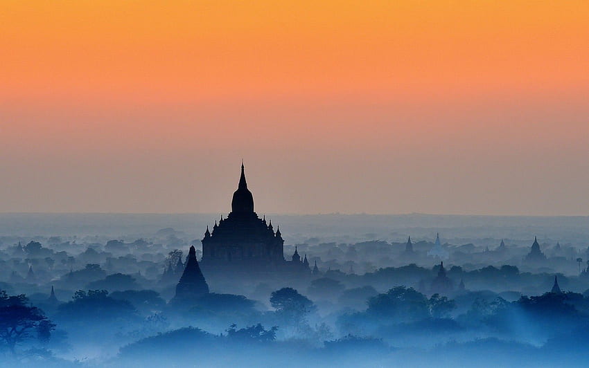 . Templo, Bagan fondo de pantalla