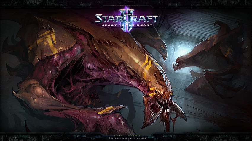 StarCraft II: Heart of the Swarm . Background, Starcraft 2 HD wallpaper