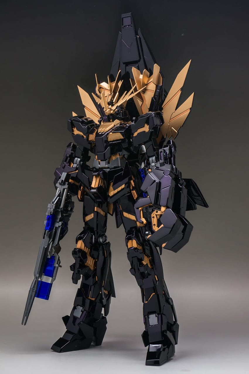 MG Unicorn Gundam Banshee Norn Ver Chrome Overcoated : dernier travail remodelé par HUIDONG. Revue complète N°33 Taille – GUNJAP Fond d'écran de téléphone HD