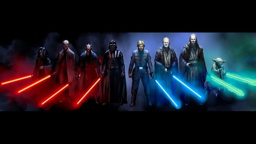 Star Wars Sith vs. Jedi. Star wars sith, star wars, Star, Jedi Knight HD wallpaper