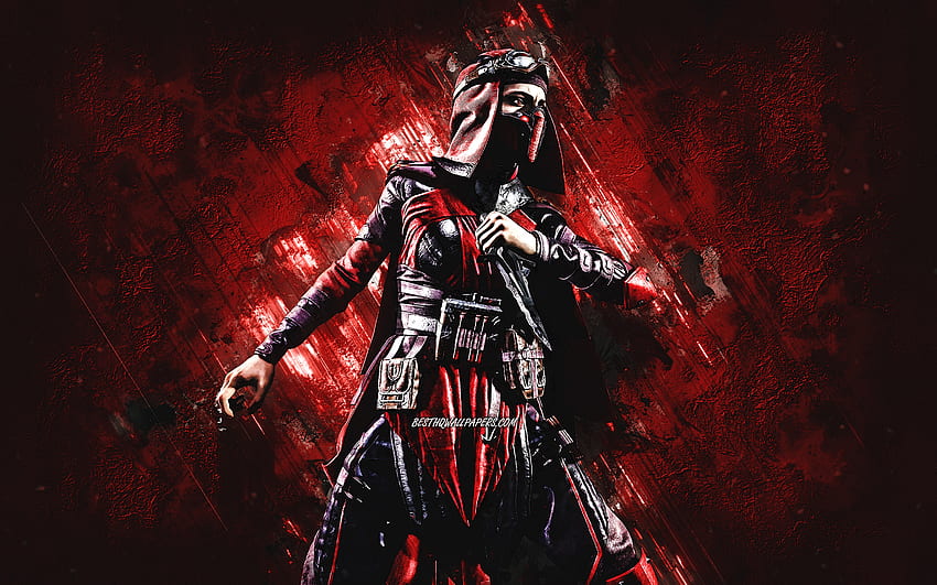 Skarlet, Mortal Kombat, fond de pierre rouge, Mortal Kombat 11, art grunge de Skarlet, personnages de Mortal Kombat, personnage de Skarlet, Skarlet Mortal Kombat Fond d'écran HD