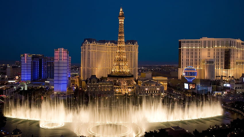 Las Vegas, berühmte Orte HD-Hintergrundbild