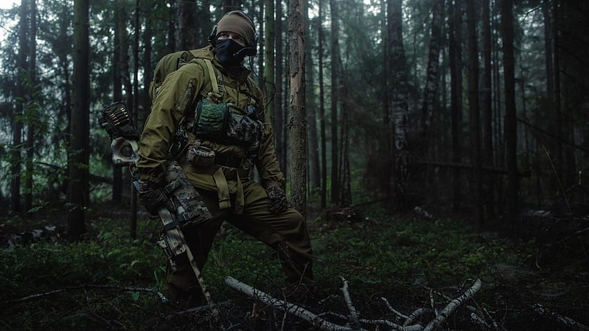 Russische Armee, Wald, Spezialeinheiten, Spetsnaz, Russisch, Militär HD-Hintergrundbild