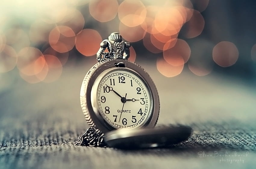 Pocket Watch, pocketwatch, abstract, watch, graphy HD wallpaper