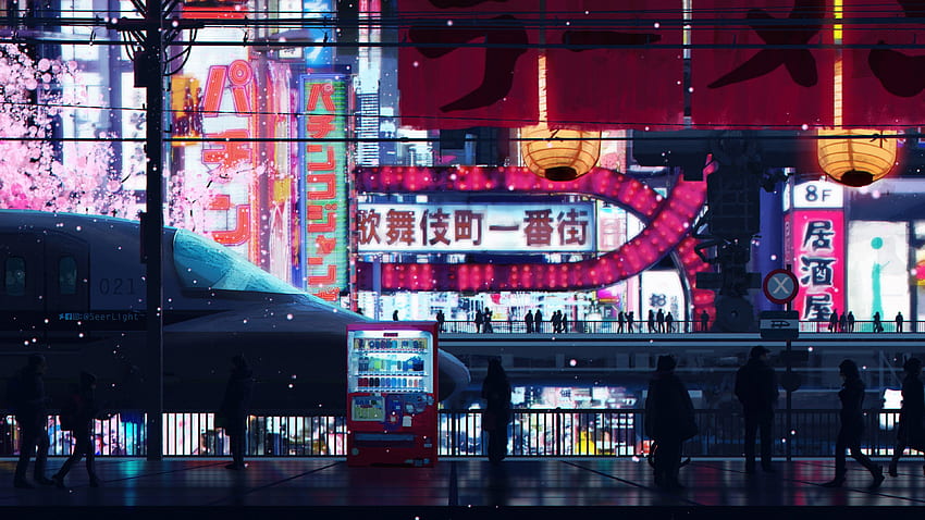 Manzara Portresi - Tokyo Cyberpunk - & Arkaplan , Tokyo Portresi HD duvar kağıdı