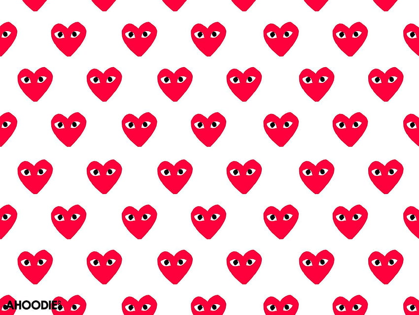 Supreme x comme shop des garcons wallpaper