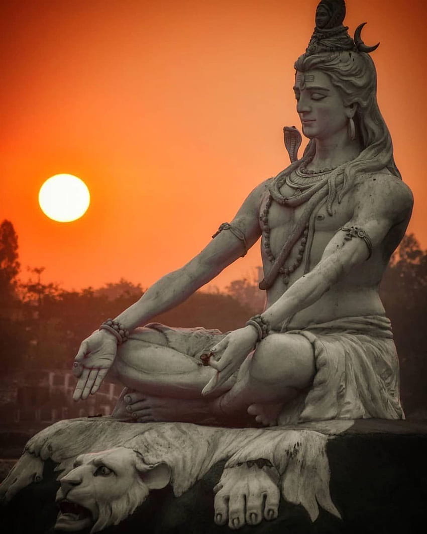 2.534 Beğeni, 15 Yorum - Instagram'da Hindustan: “R. Lord shiva pics'de altın gün batımları, Güzel doğa , Lord shiva, Shiva Heykeli HD telefon duvar kağıdı