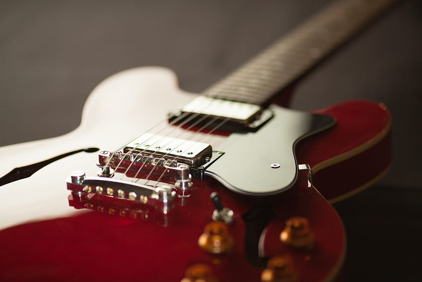 Gitara półakustyczna: Epiphone ES 335 Dot (Cherry) U , Gibson 335 Tapeta HD
