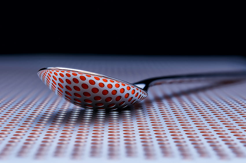Circles, Structure, 3D, Surface, Spoon HD wallpaper