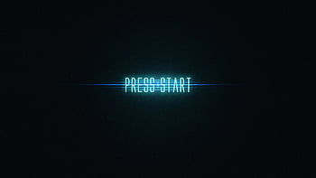 Press start neon HD wallpapers | Pxfuel