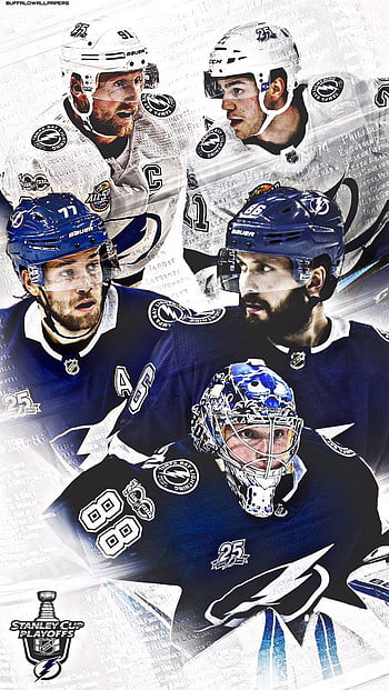 Tampa Bay Lightning (NHL) iPhone 6/7/8 Home Screen Wallpap…