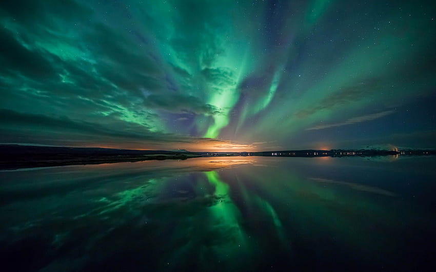 Aurora Borealis Alta Definición - Alta Resolución Alaska Northern Lights - - fondo de pantalla
