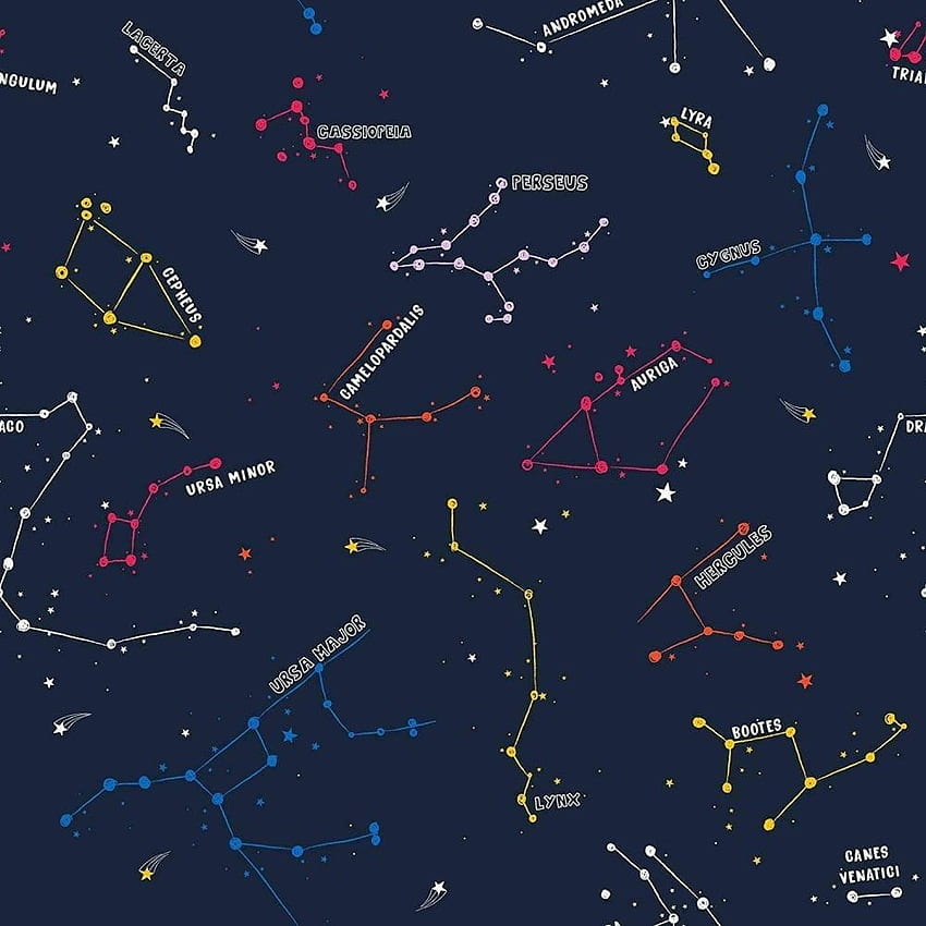 constellations of stars wallpaper