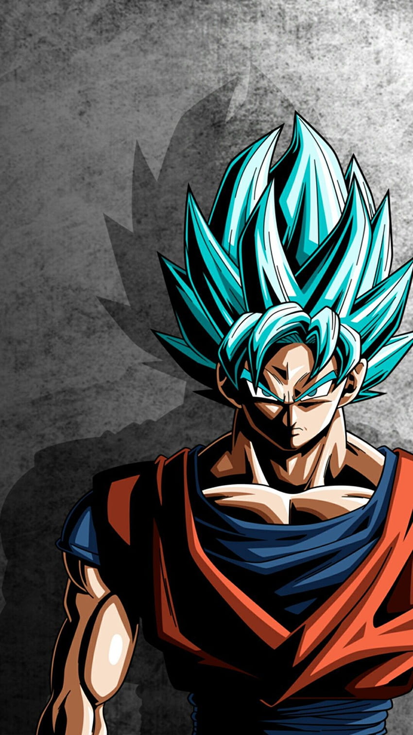 Goku Super Saiyajin Blau. Dragonball super. Son-Goku super HD-Handy-Hintergrundbild
