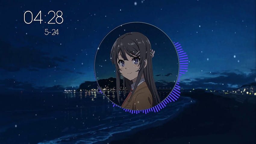 Mai Sakurajima Animated ( Engine) HD wallpaper