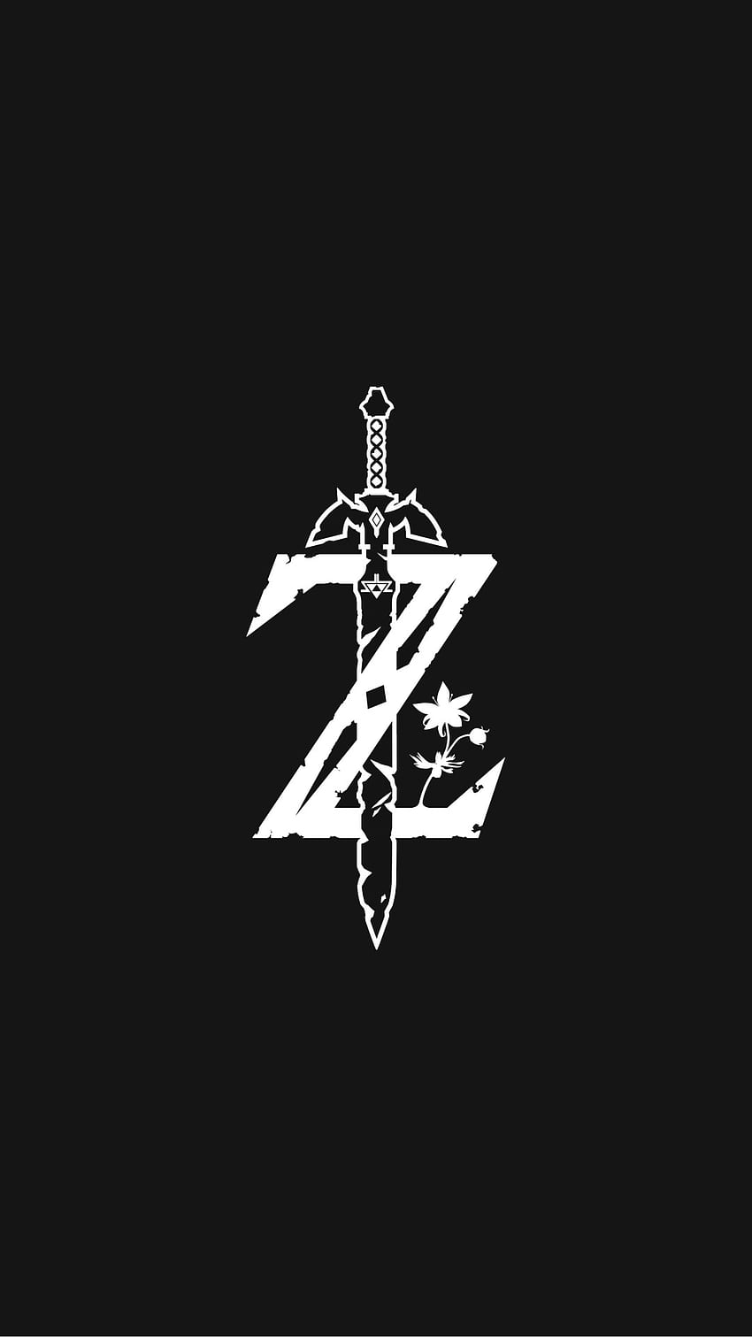 ... the legend of zelda logo for iphone ... HD phone wallpaper