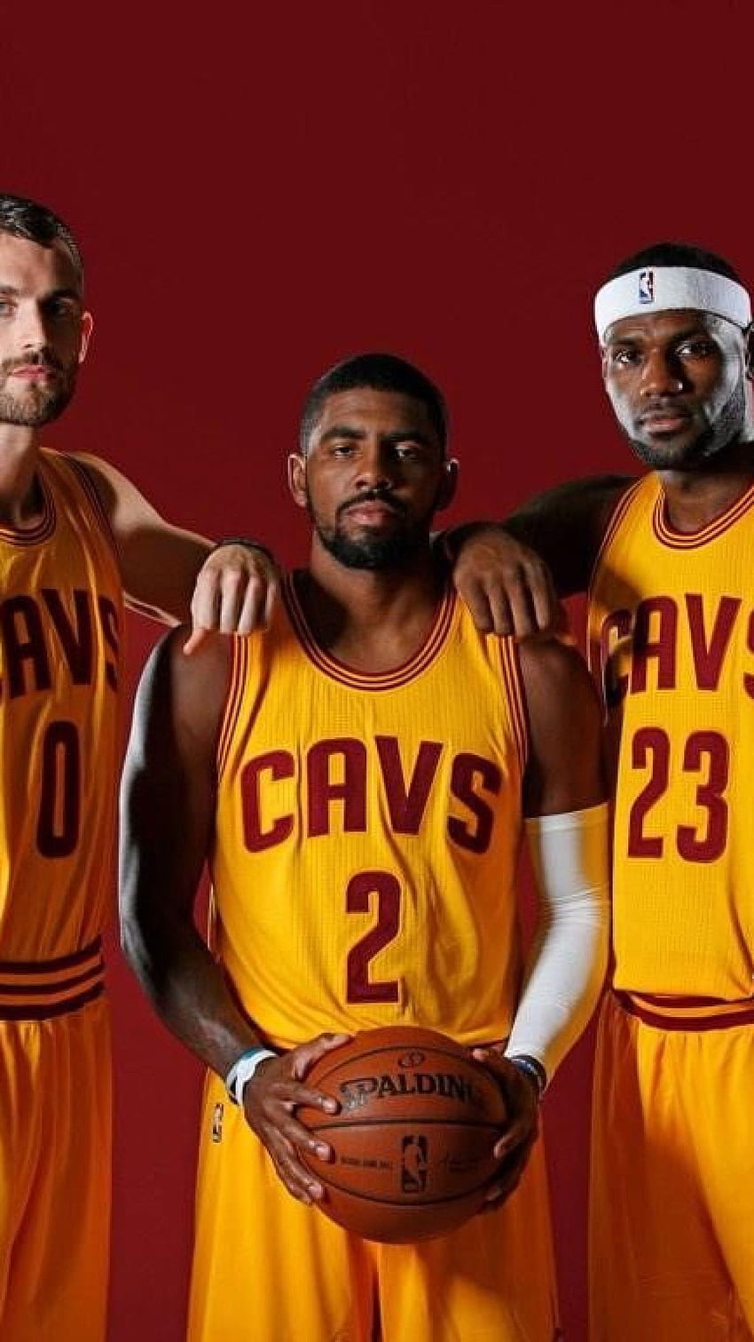 Three Cavs NBA-Spieler, Basketball, Sport, LeBron James • Für Sie Für & Mobile, coole NBA-Spieler HD-Handy-Hintergrundbild