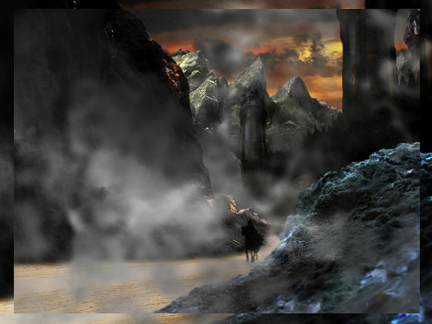 Dari Mordor ke Pegunungan Berkabut, Mulut Sauron Wallpaper HD