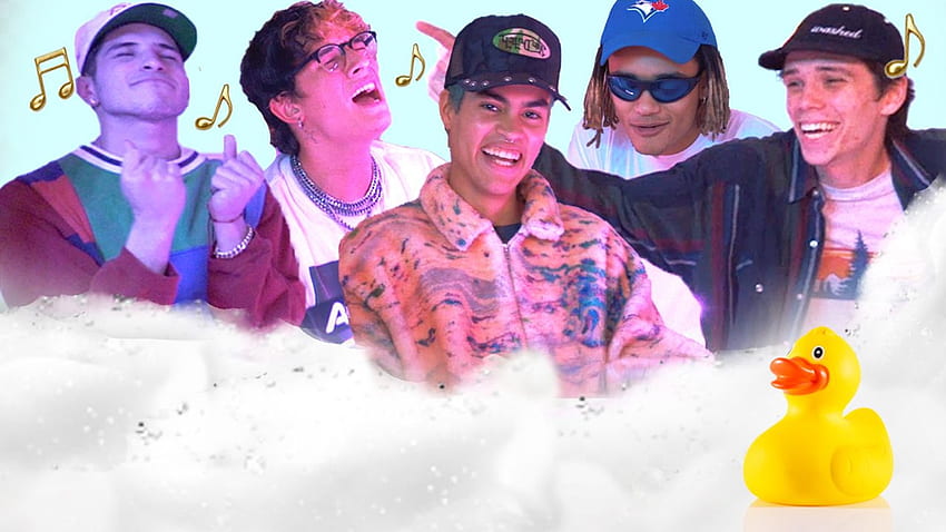 PRETTYMUCH Covers Beyoncé in a Private Bathroom Concert!. Singing In The Shower. Cosmopolitan, Zion Kuwonu HD wallpaper
