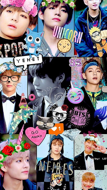 BTS Cartoon Wallpapers  Top Free BTS Cartoon Backgrounds  WallpaperAccess