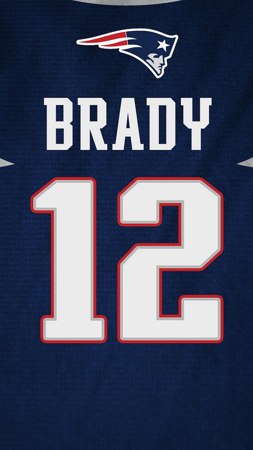 Tom Brady Patriots - Impresionante, camiseta de Tom Brady fondo de pantalla del teléfono