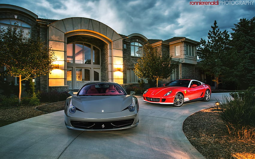 Cool Luxury House And Car Design Inspiration Of A Look At Some, Exotic Mansions and Cars HD wallpaper