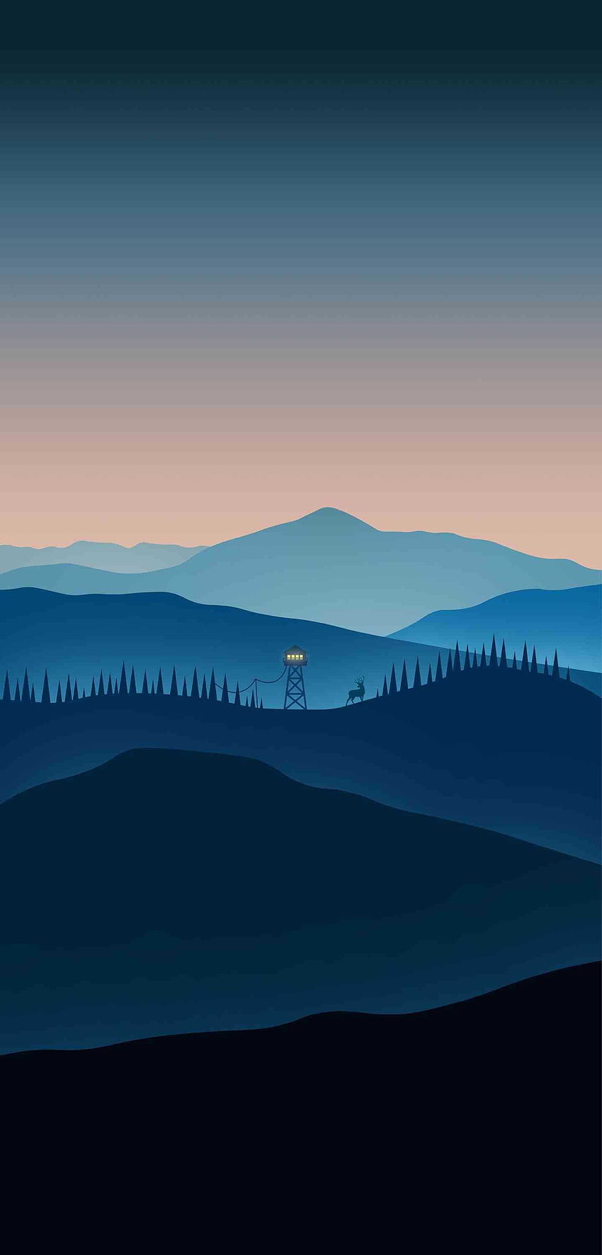 Mobile wallpaper: Video Game, Firewatch, 1260305 download the picture for  free.