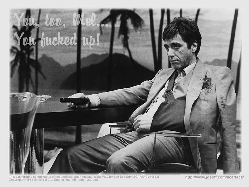 SCARFACE, Film Scarface Wallpaper HD