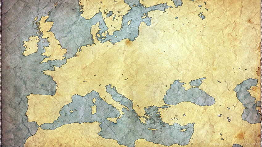 Old Europe Map Background HD wallpaper
