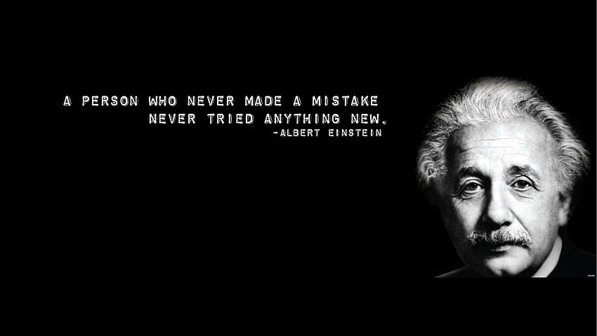 Kutipan Albert Einstein, Kutipan Sains Wallpaper HD