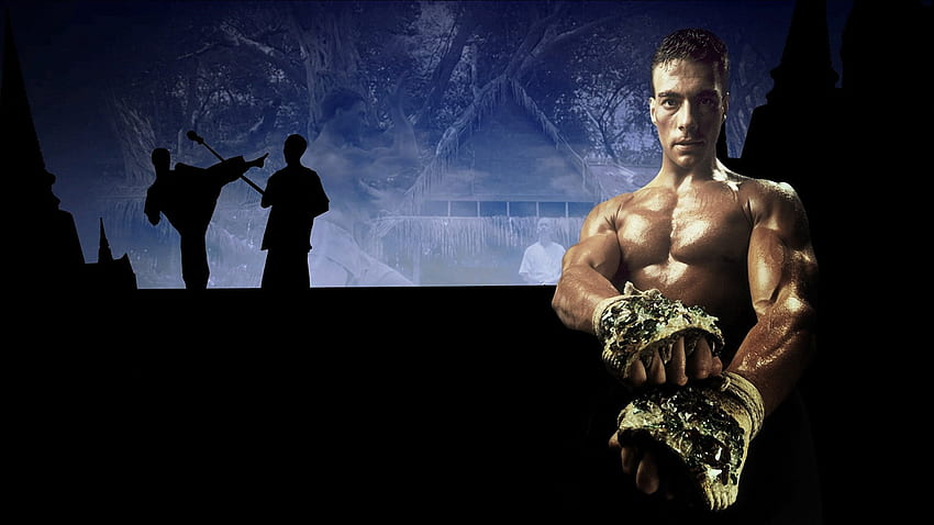 Kickboxer and Background HD wallpaper