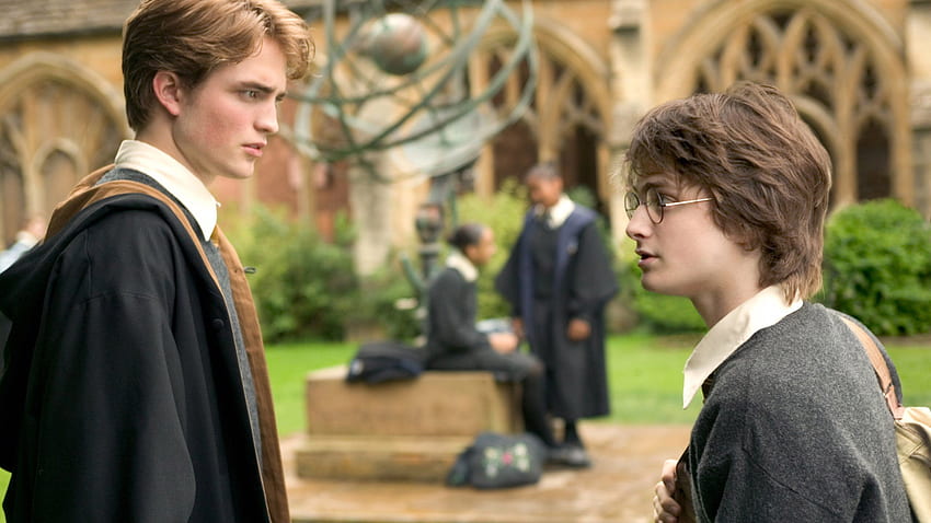 Cedric Diggory Daniel Radcliffe Harry Potter Robert Pattinson Harry Potter and the Goblet of Fire HD wallpaper