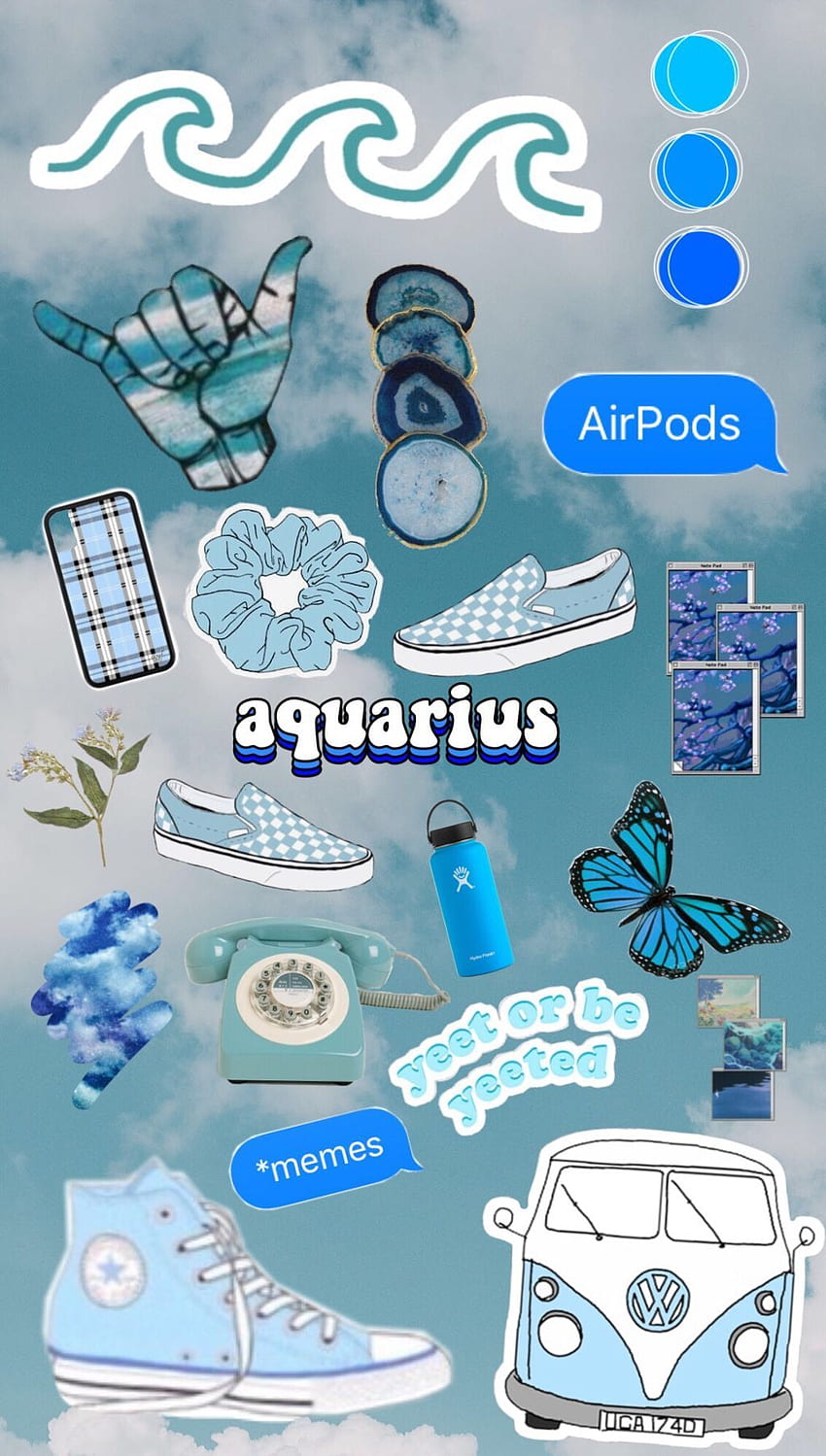 Aquarius iPhone , Setelah Saya Melakukan Semua Zodiak - Poster, Astrologi Estetika wallpaper ponsel HD