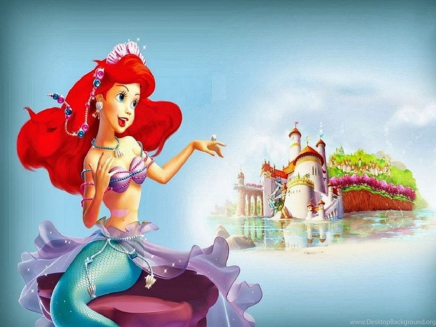 Disney : Prenses Ariel Arka Plan, Mavi Ariel HD duvar kağıdı