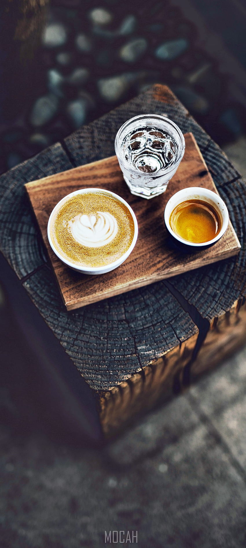 Latte, Cappuccino, Kaffee, Café, Espresso, vivo Z6 5G voll , , Espressokaffee HD-Handy-Hintergrundbild