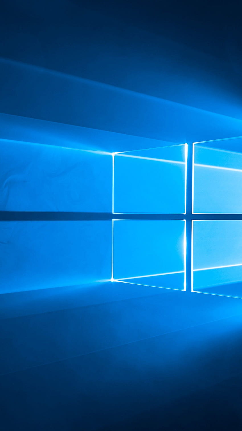 Blaues Microsoft, Windows HD-Handy-Hintergrundbild