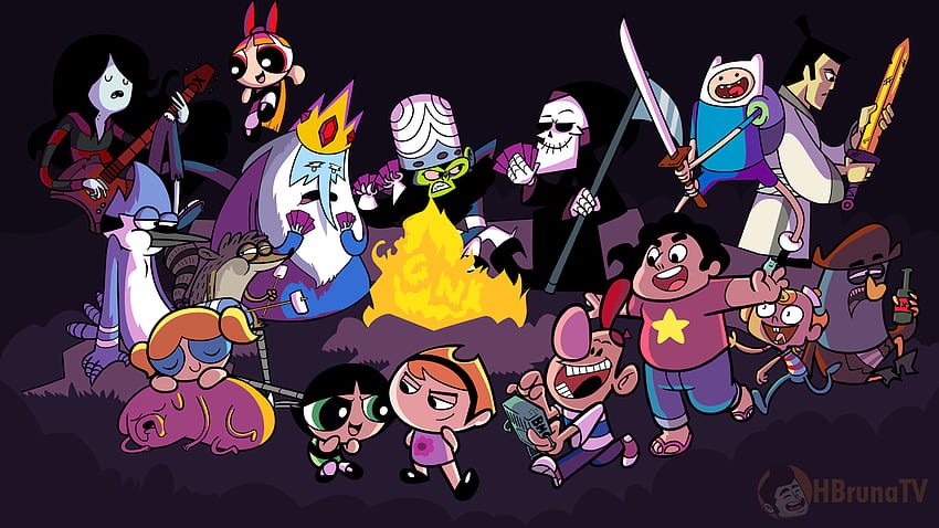 Cartoon Network Crossovers From The Child Adulthood. Cartoon, Cartoon TV HD wallpaper