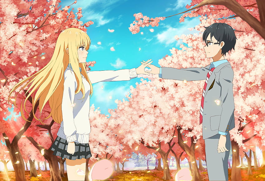 Shigatsu wa kimi no uso 1080P, 2K, 4K, 5K HD wallpapers free