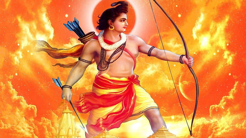 Jai Shree Ram . Hinduistische Götter und Göttinnen, Ram Ji HD-Hintergrundbild